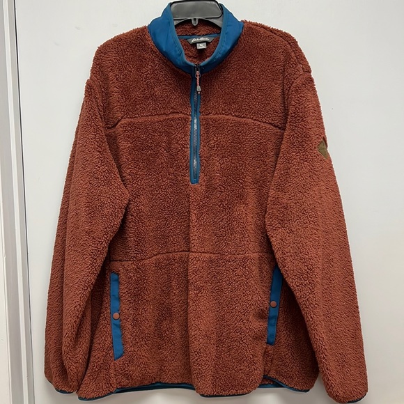 Eddie Bauer Other - SOLD IN SOLD Eddie Bauer Men’s 1/2 Zip Sherpa Pullover Size 2XL